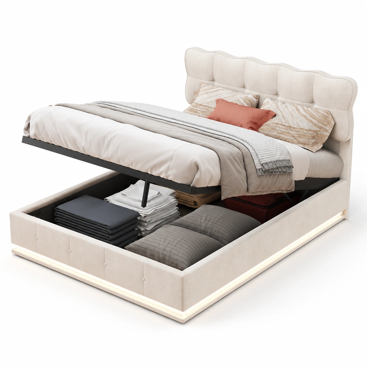 lit-double-en-velours-beige-avec-rangement-et-eclairage-led-140x190-cm-ibeqbe7436xi