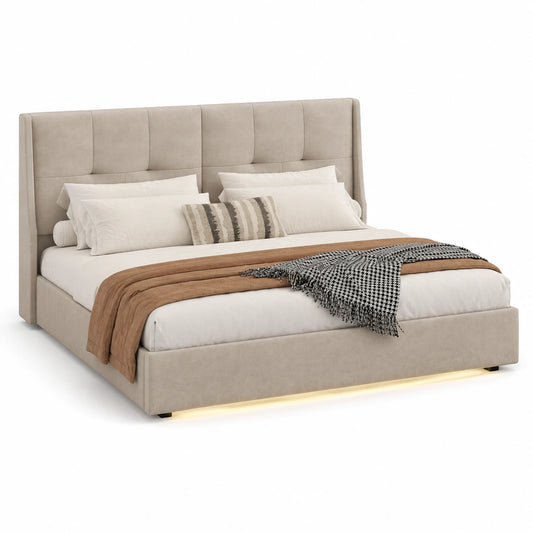 lit-double-avec-rangement-et-eclairage-led-reglable-pour-adultes-et-adolescents-beige-hqqvct7464xi